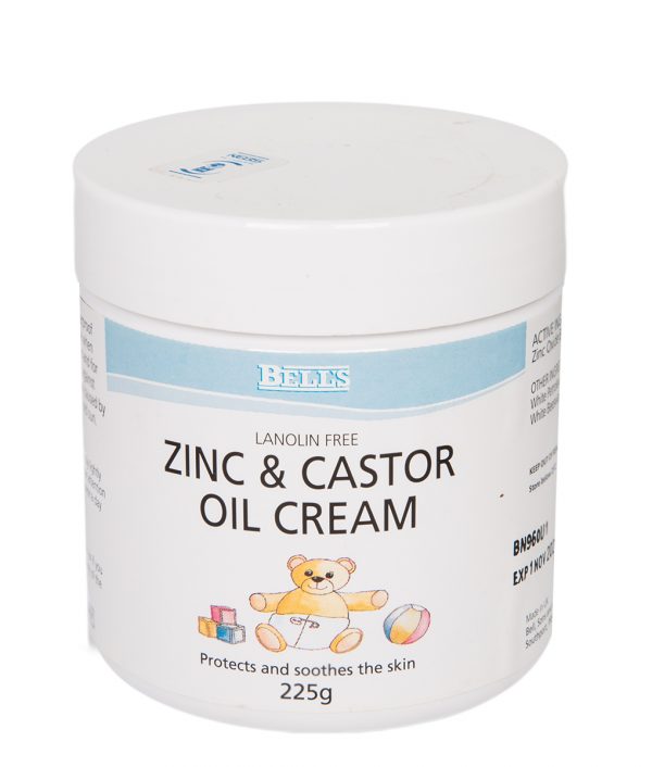 Zinc & Castor Oil Cream 225gm